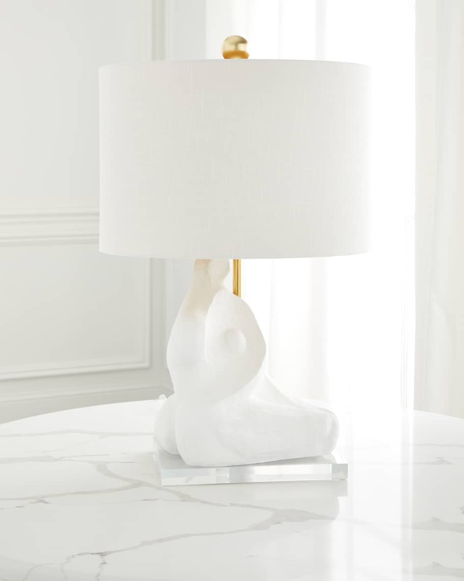 Couture Lamps Bettina White Table Lamp 31 Horchow