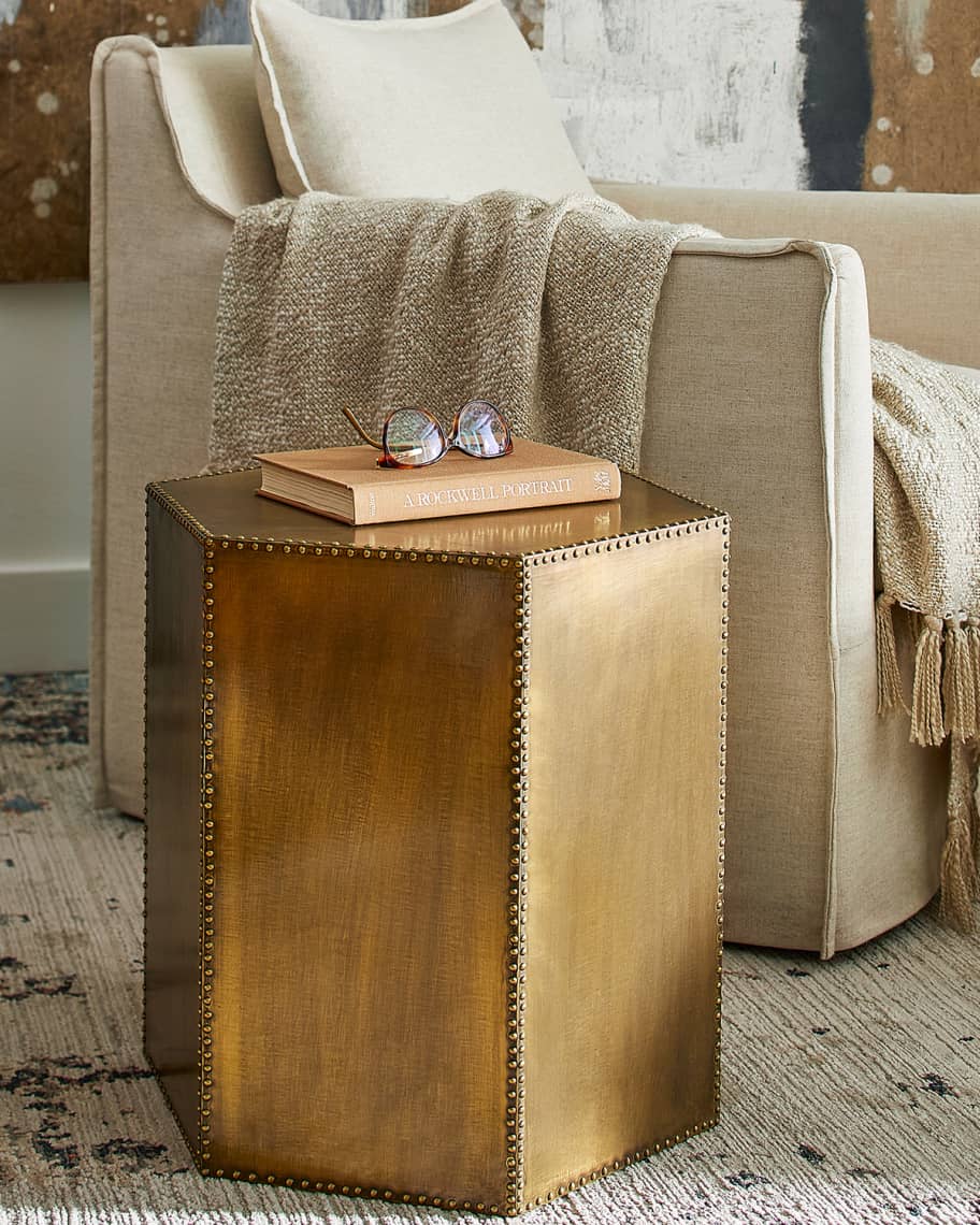 Image 3 of 6: Kora Bunching Accent Table 18" 