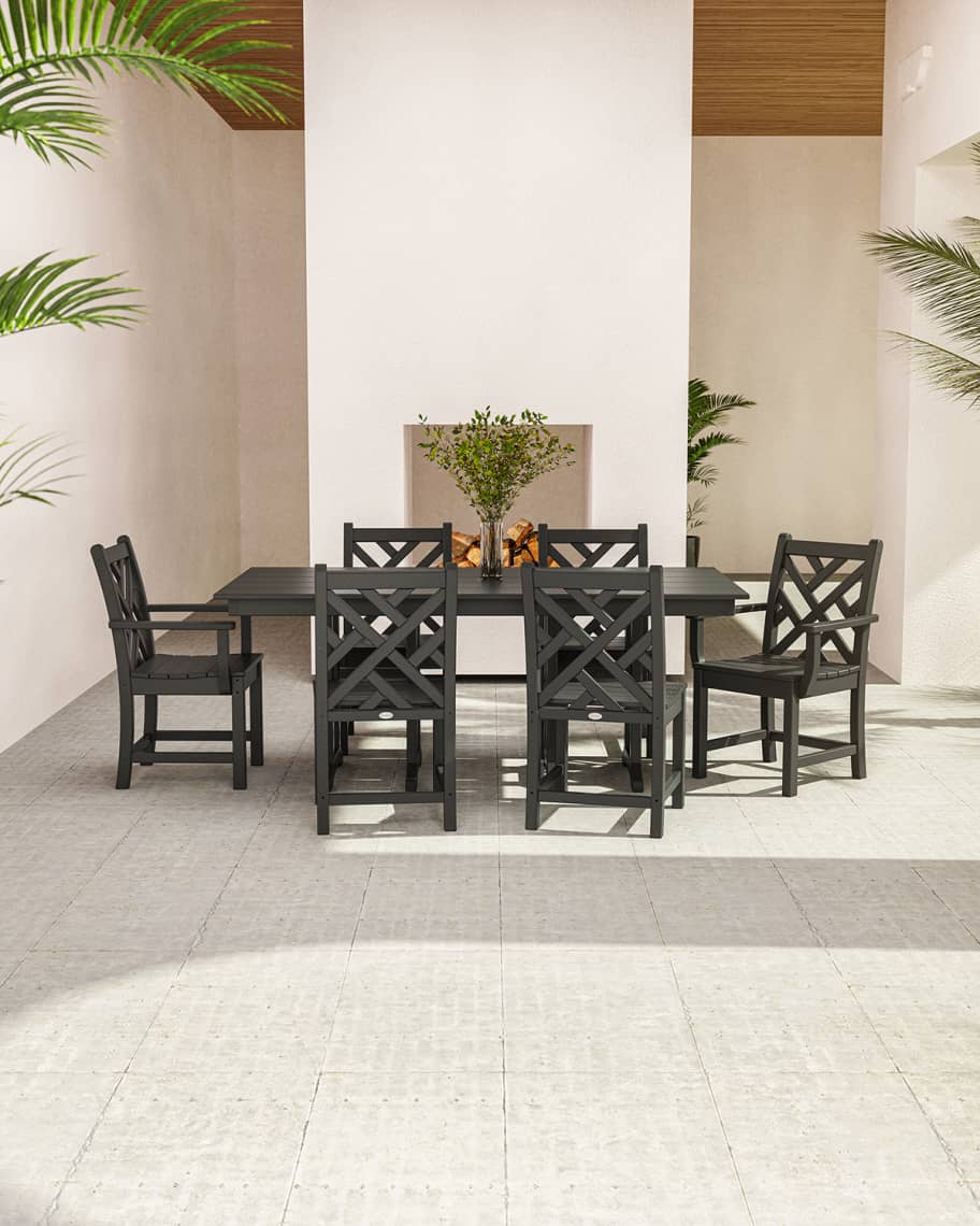 Polywood chippendale 7 piece dining set online