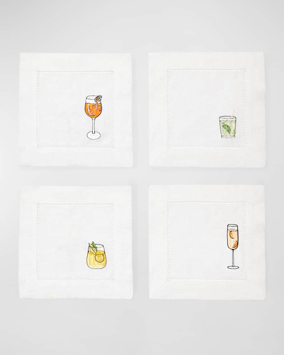 Image 1 of 2: Aperitivo Cocktail Napkins - Set of 4