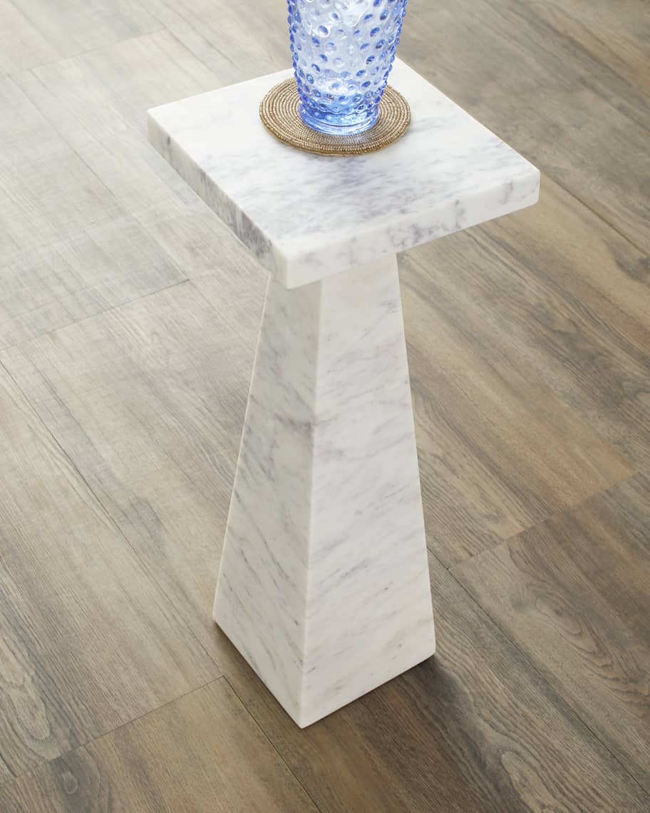 Image 1 of 7: Sala Marble Accent Table