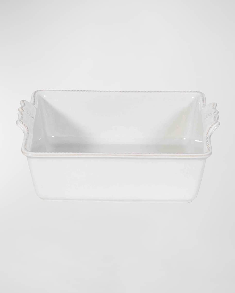 Juliska Berry & Thread Loaf Pan - Whitewash