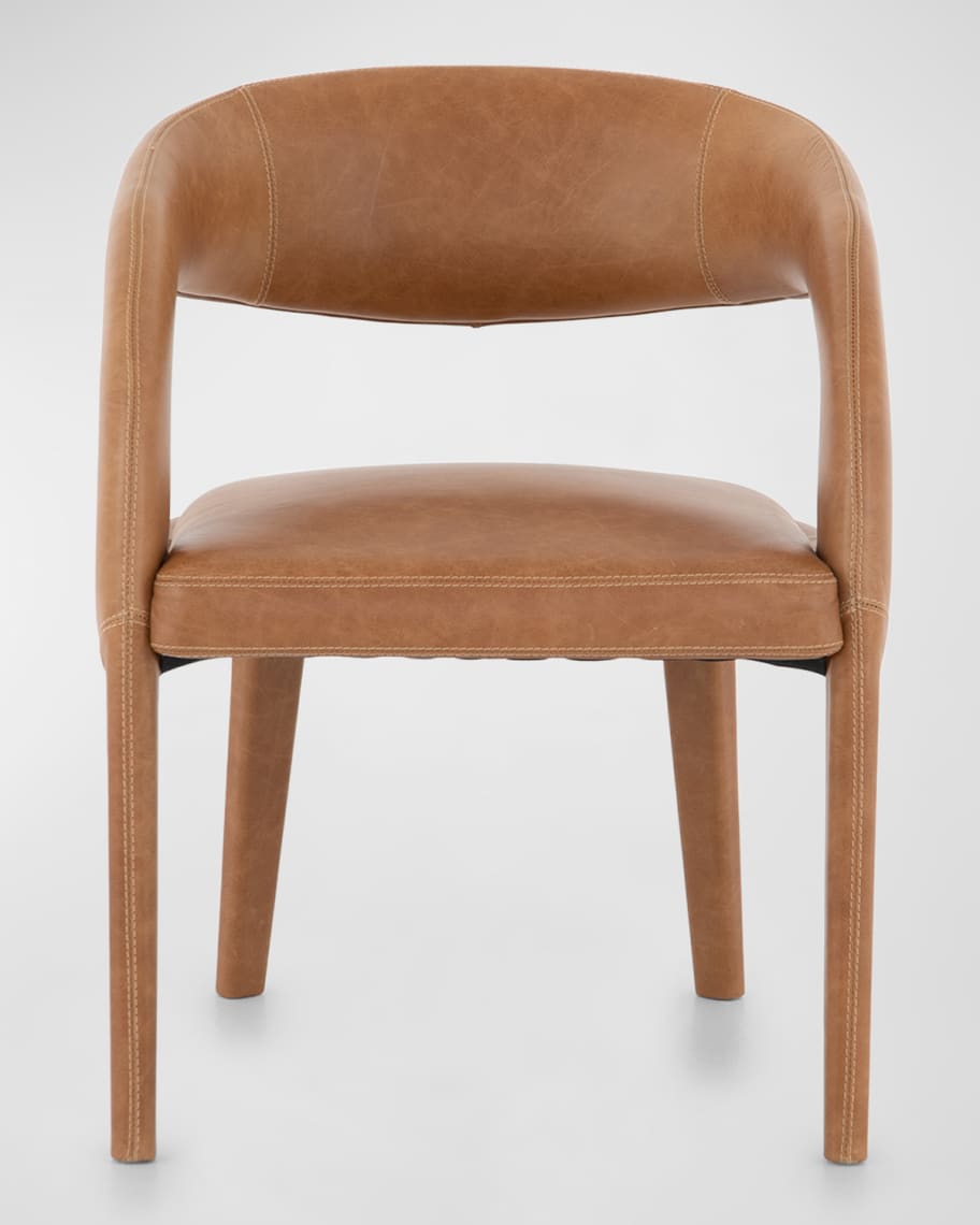 Four Hands Hawkins Leather Dining Chair Horchow