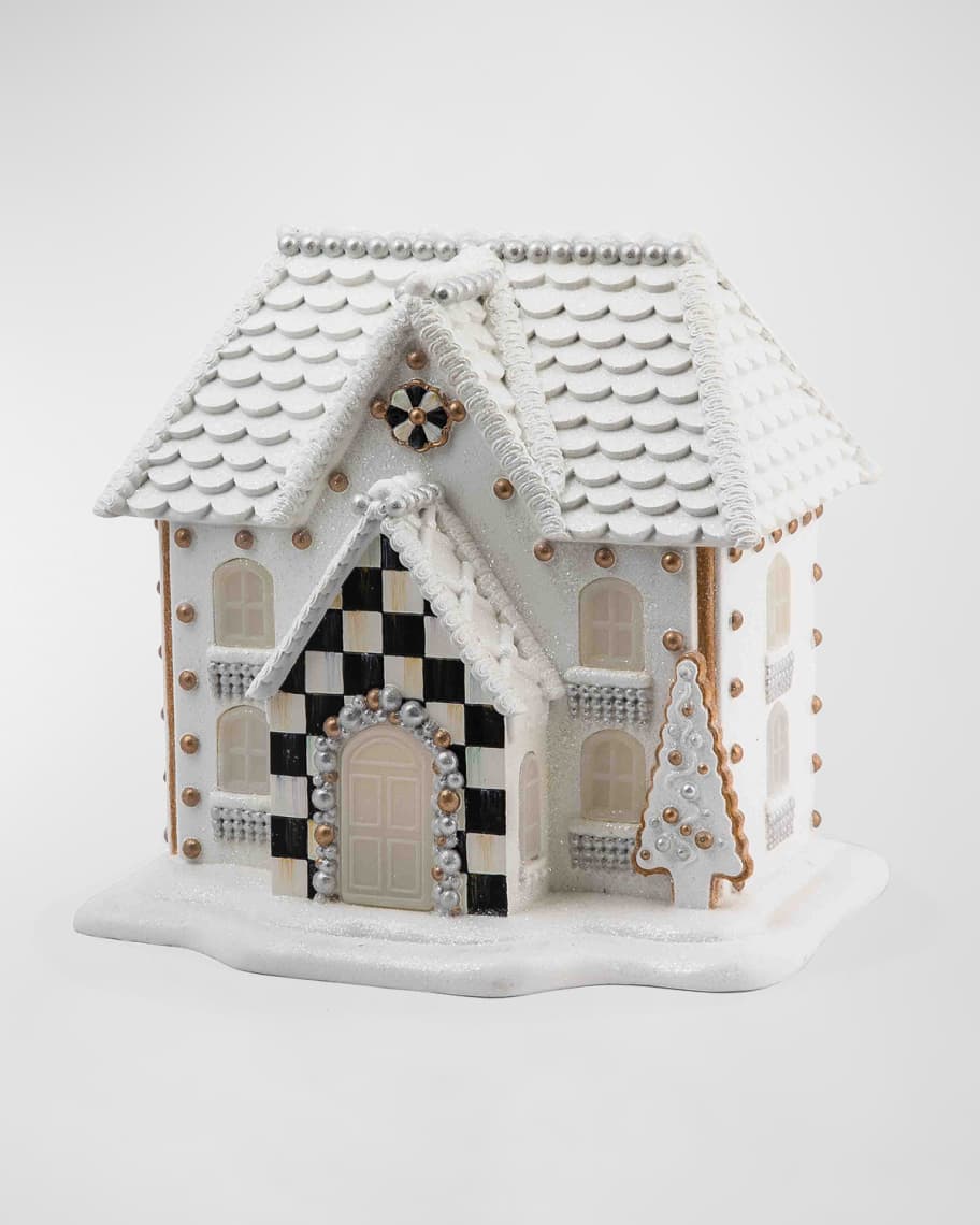 MacKenzie-Childs Gingerbread Illuminated House | Horchow