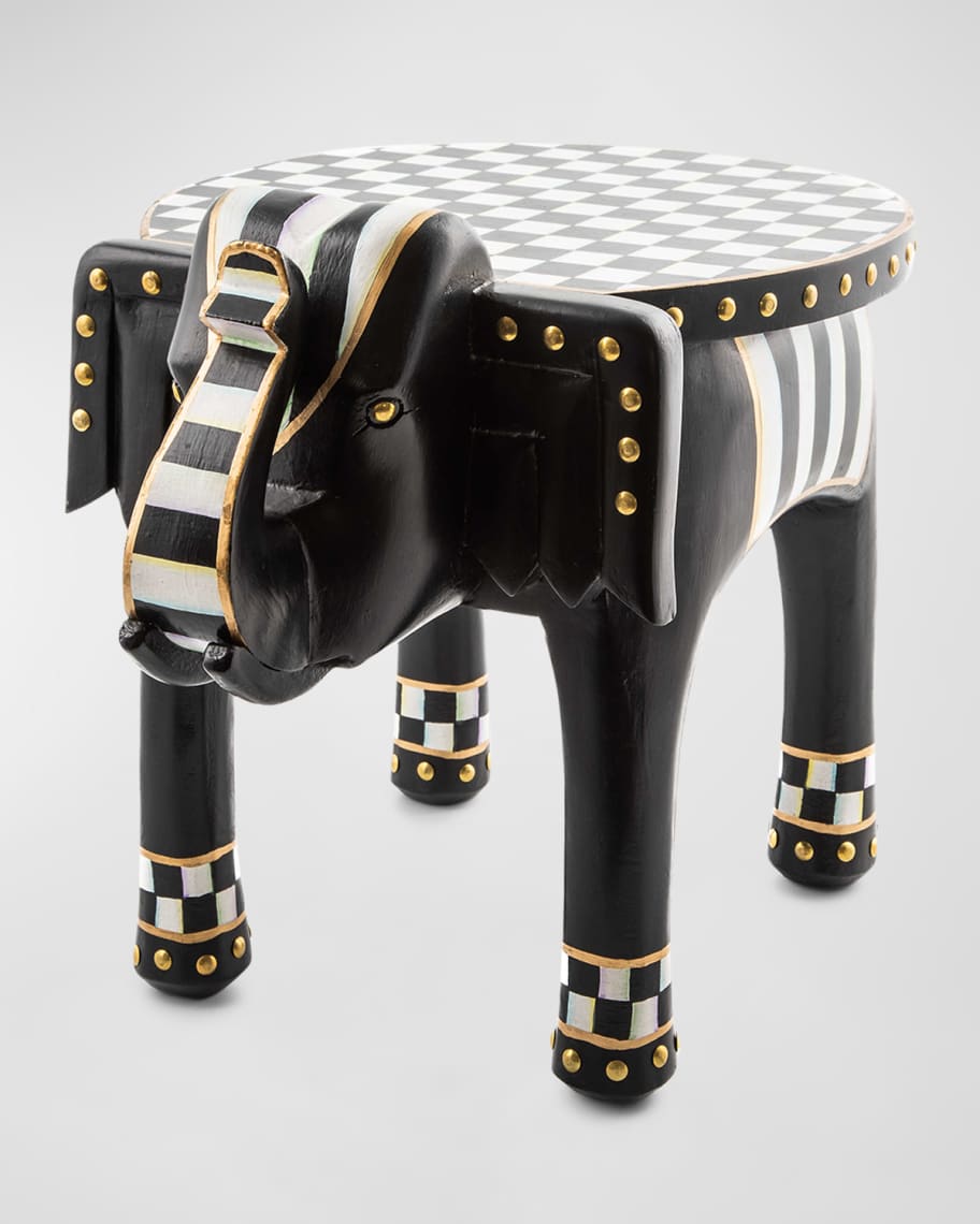 Image 1 of 3: Elephant Accent Table