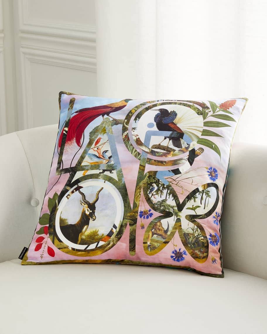 Christian Lacroix Lacroix Paradise Flamingo Cushion Horchow