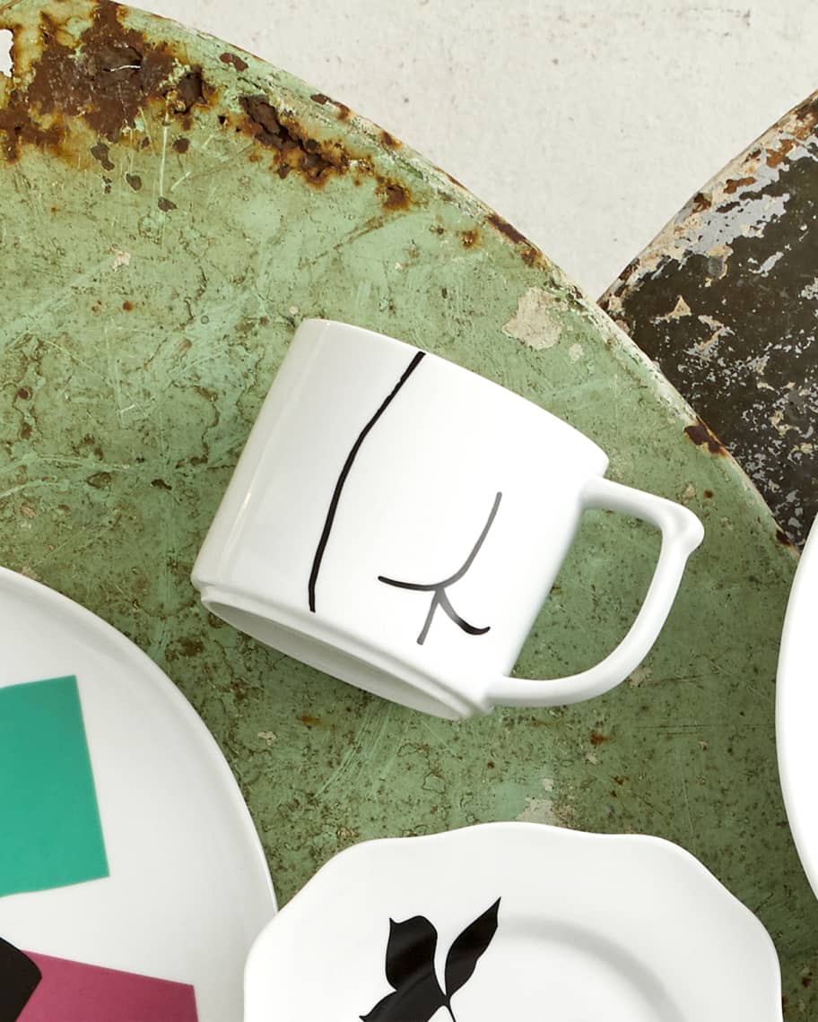 Image 2 of 2: Cocktails On The Roof Derriere Mugs - Set of 4