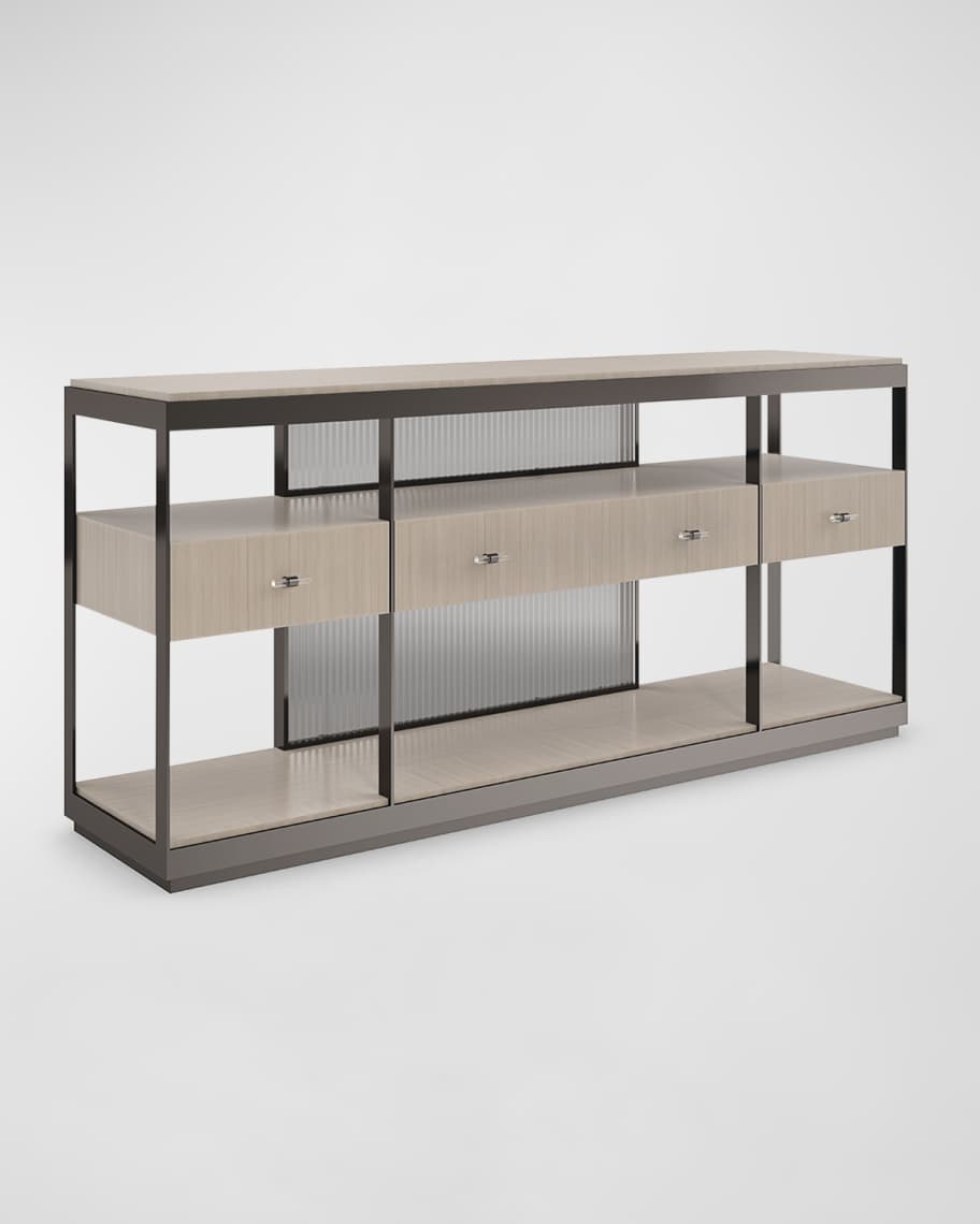 Image 2 of 7: Shelf Sufficient Console 