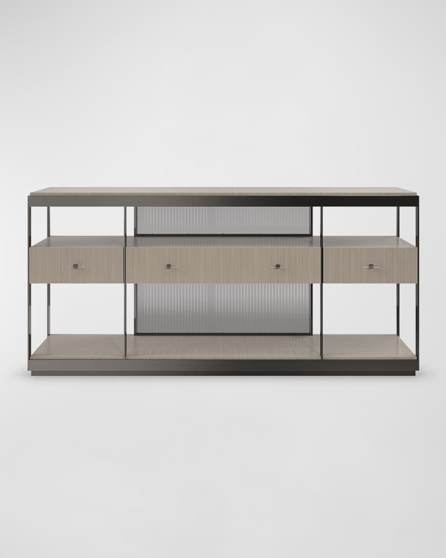 Image 1 of 7: Shelf Sufficient Console 