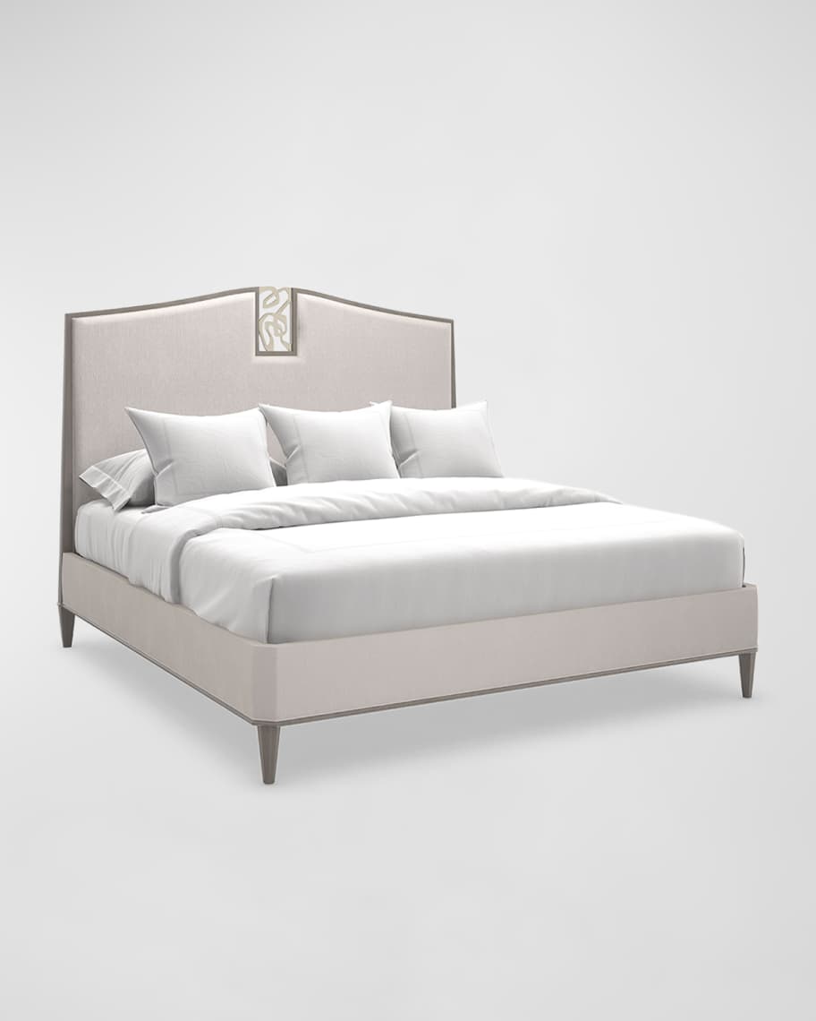 Caracole upholstered bed sale