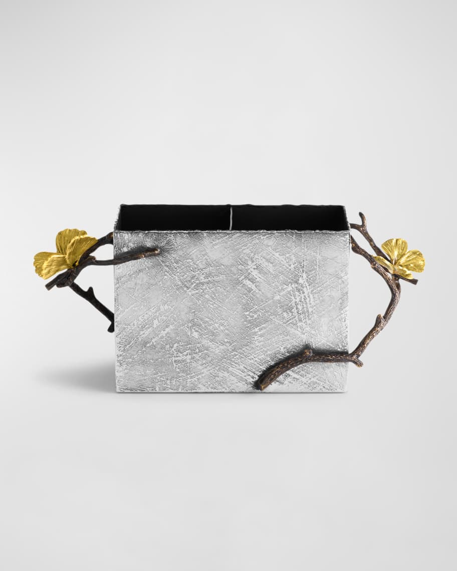 Image 1 of 4: Butterfly Ginkgo Two-Compartment Cutlery Caddy