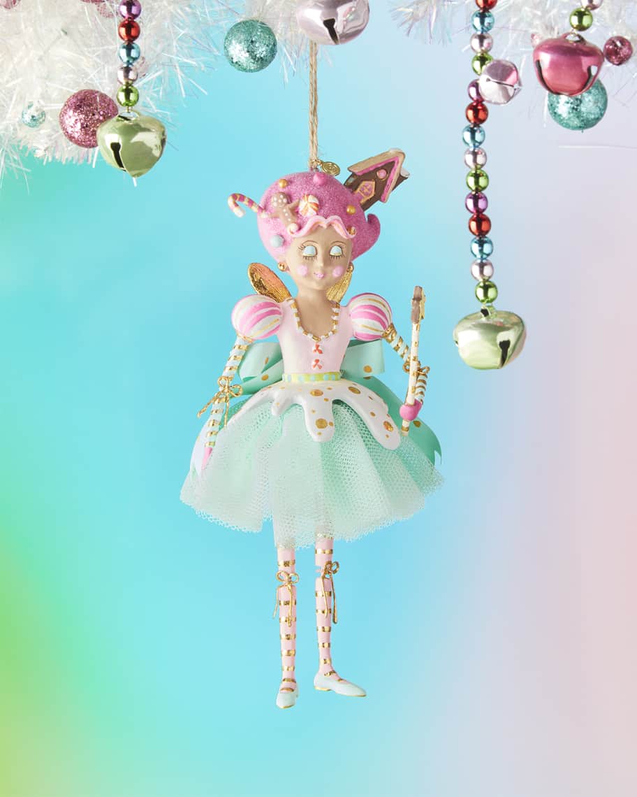 Glitterville Brown Sugar Plum Fairy Christmas Ornament | Horchow