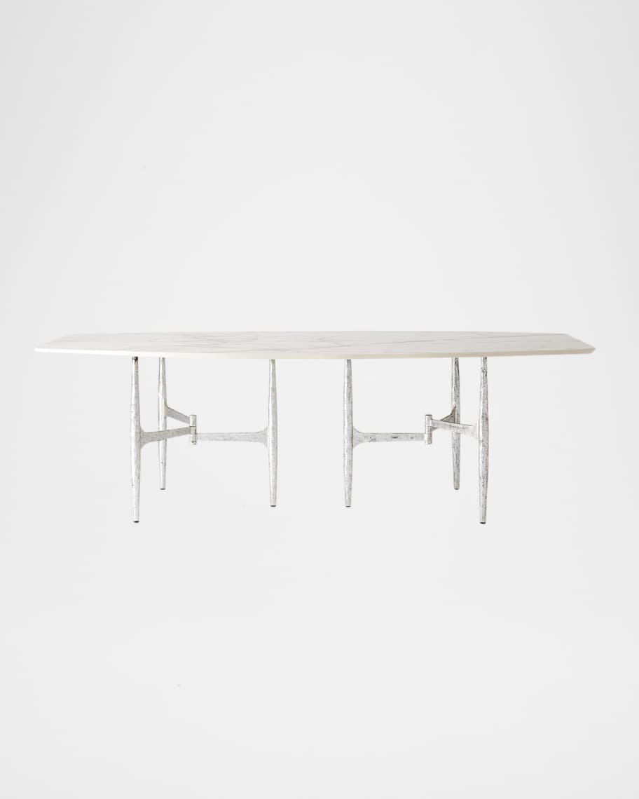 Image 2 of 5: Radius Dining Table, 96" 