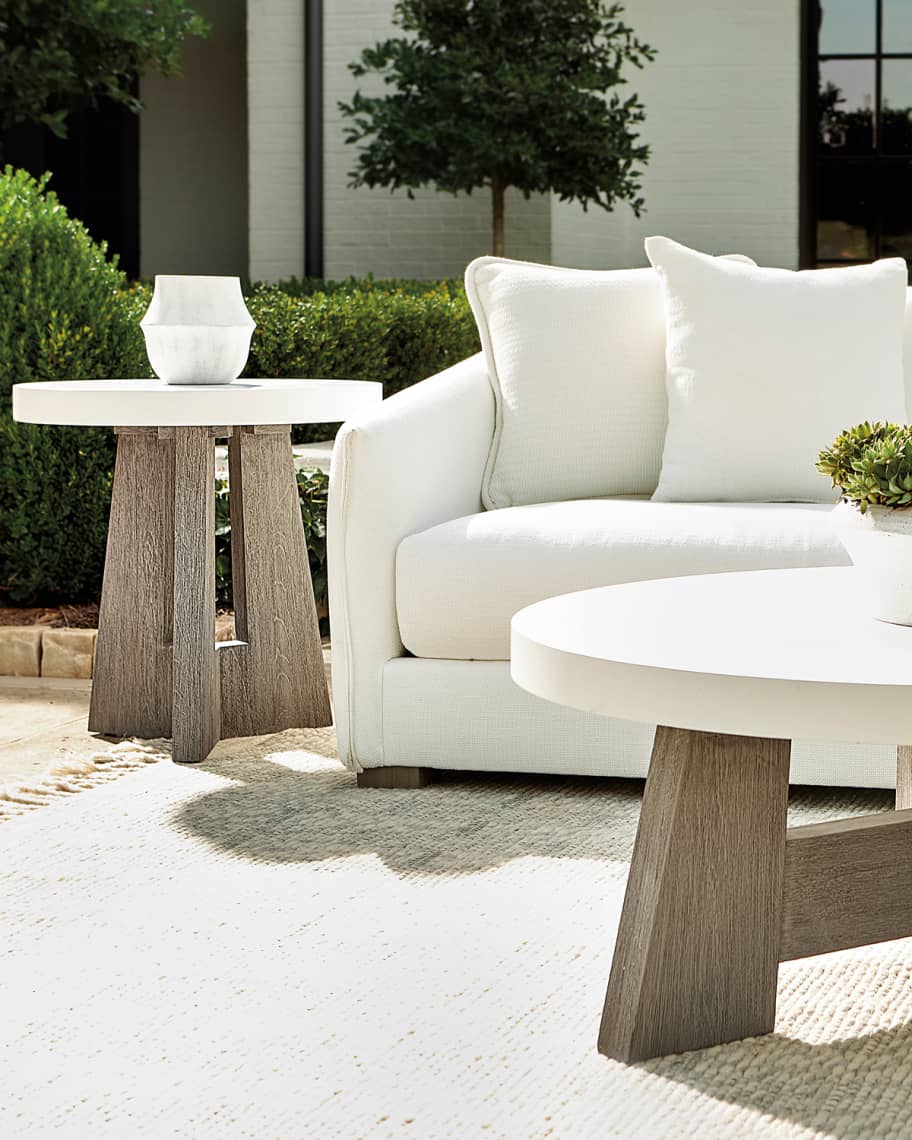 Image 1 of 5: Rochelle Outdoor Side Table