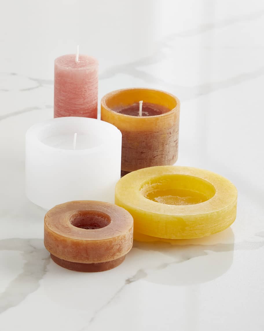 Image 2 of 2: Three High Candle Stack 