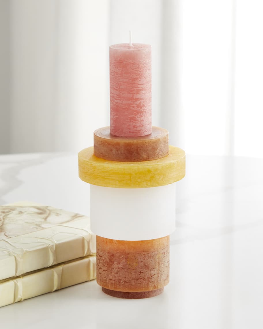 Image 1 of 2: Three High Candle Stack 