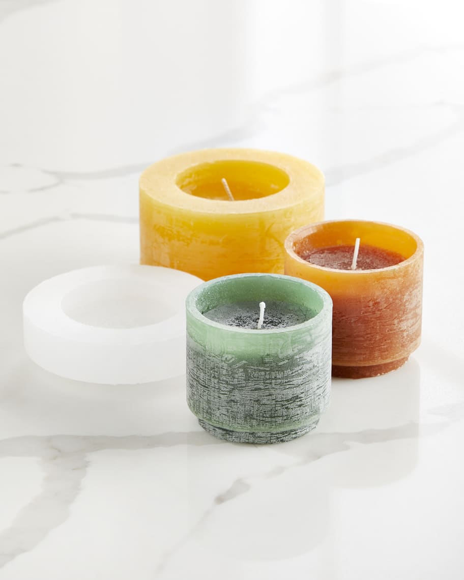 Image 3 of 3: Four High Candle Stack 