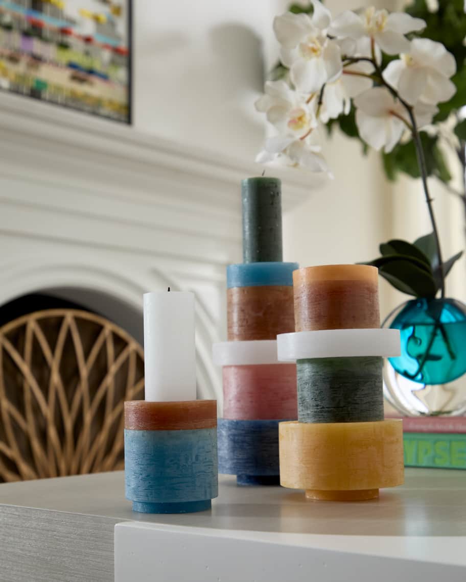 Image 2 of 3: Six High Candle Stack 