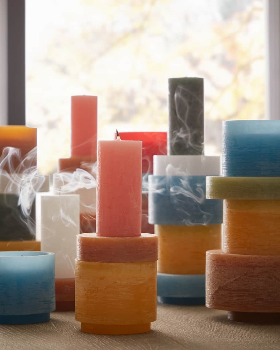Image 2 of 3: Three High Candle Stack 