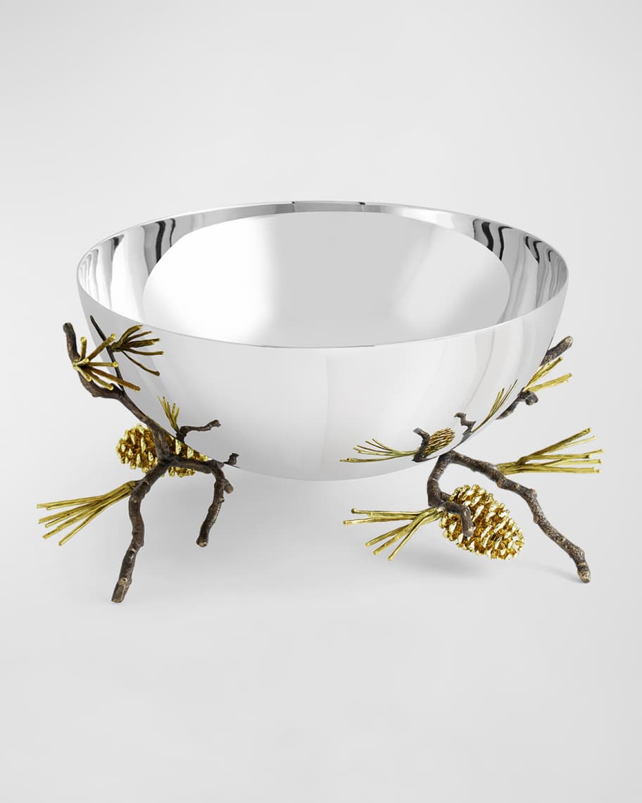 Image 2 of 6: Pine Cone Serving Bowl 