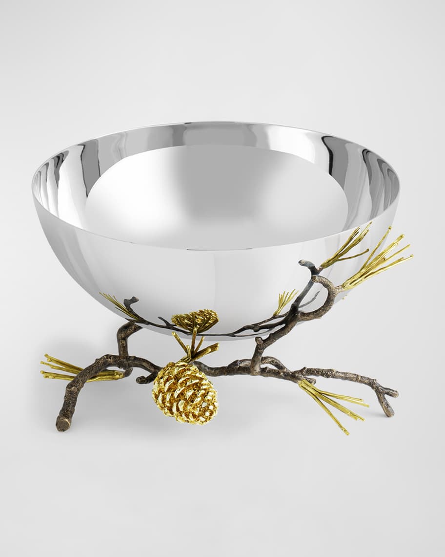 Image 3 of 6: Pine Cone Serving Bowl 