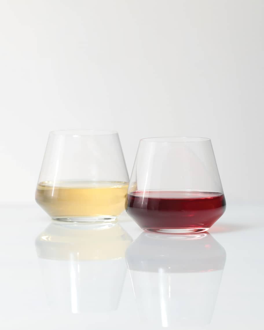 Image 1 of 2: Zwiesel Pure Stemless Wine Tumblers Burgundy - Set of 6