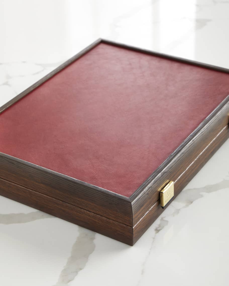 Image 3 of 3: Mah Jongg Tiles in California Walnut Case 