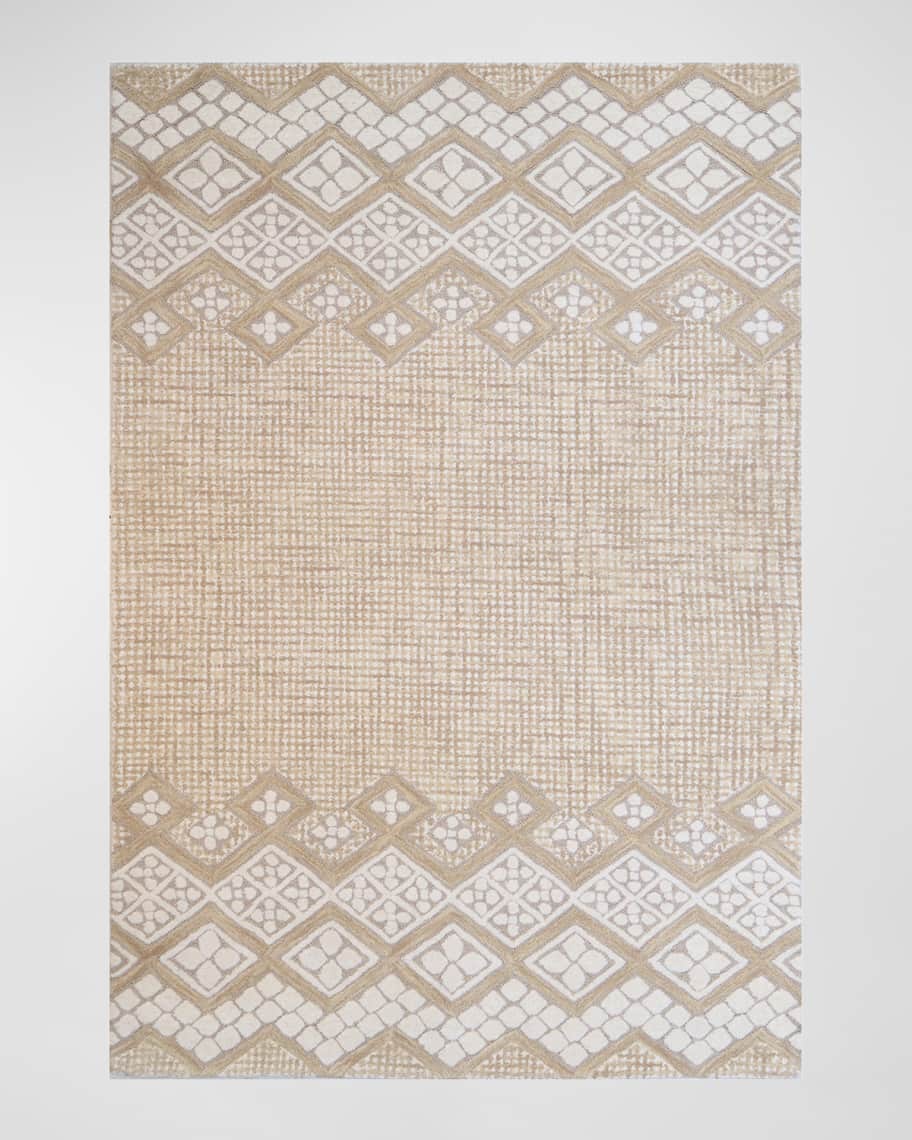 Image 1 of 4: Esmeralda Hand-Tufted Rug, 3' x 8'