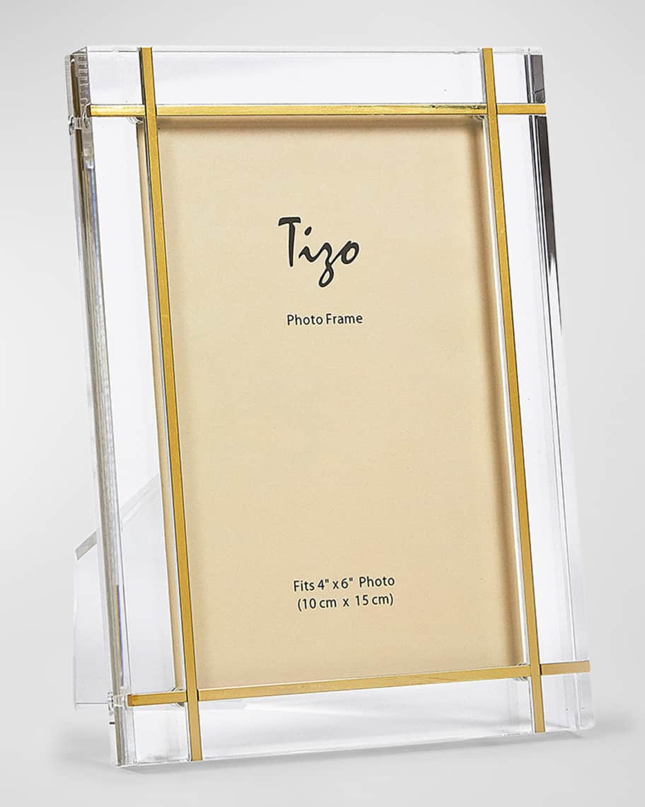 Image 1 of 2: LUCITE INLAY FRAME, 8" x 10"