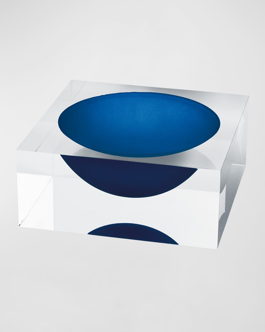 Image 1 of 1: Lucite Decorative Bowl 