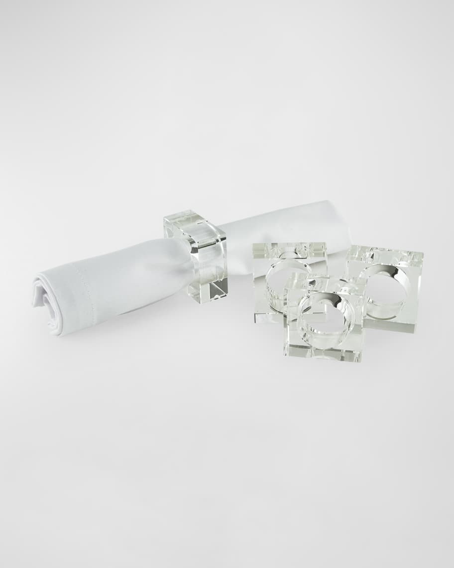 Clear napkin rings bulk discount