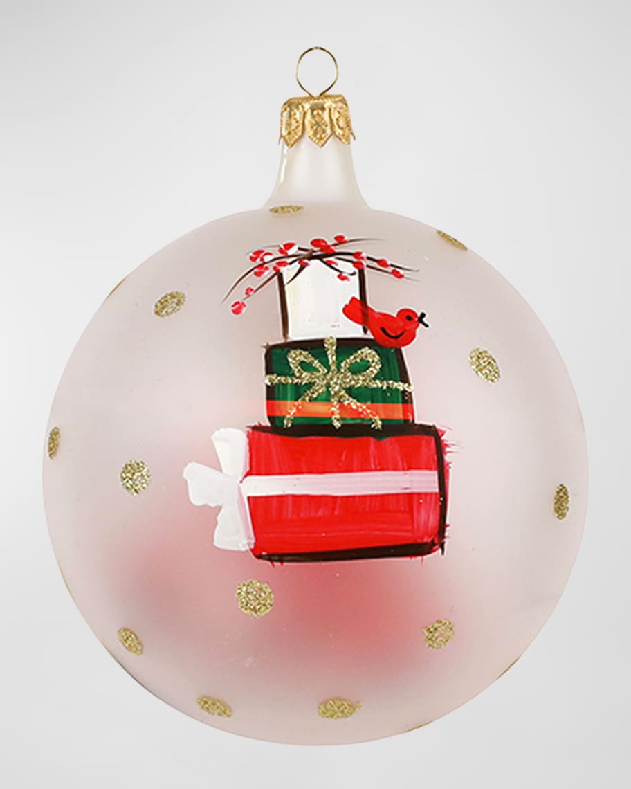 Image 2 of 3: Old St. Nick Bike Ornament 