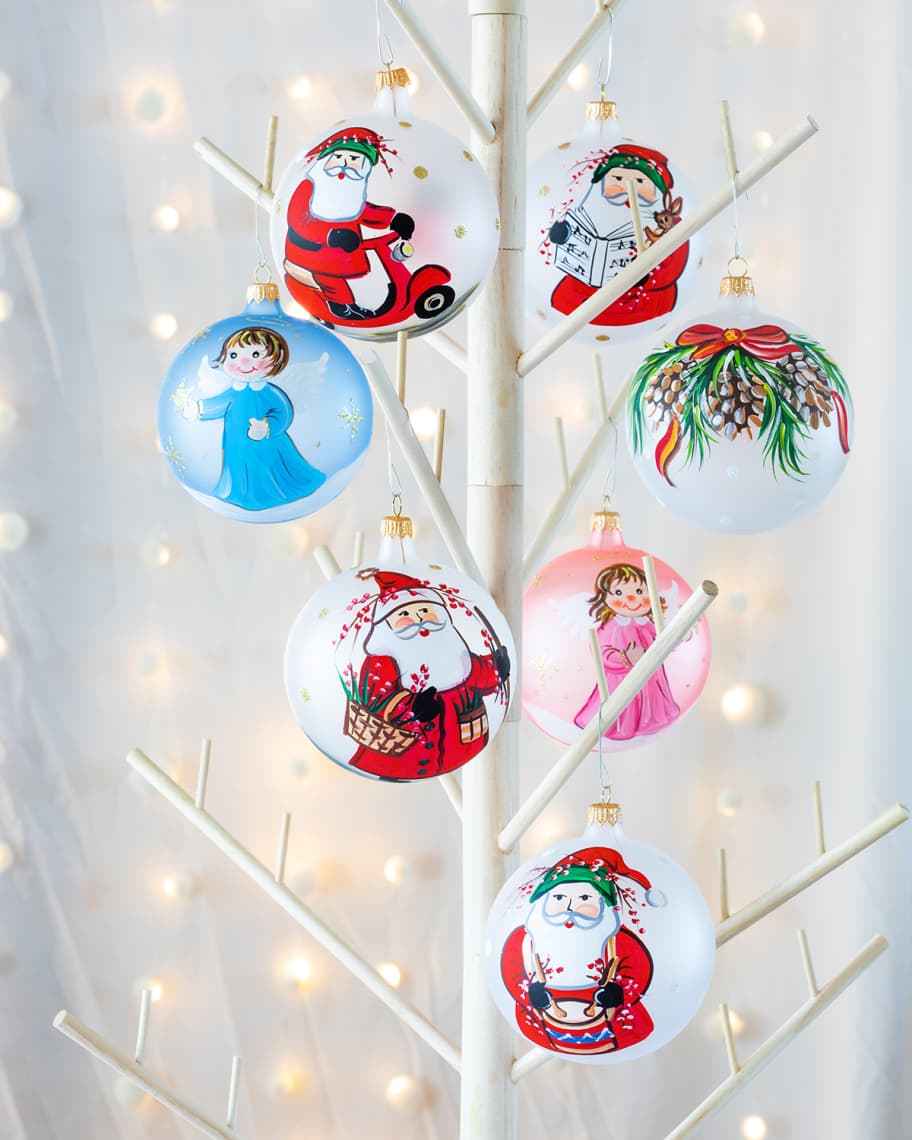 Image 3 of 3: Old St. Nick Bike Ornament 