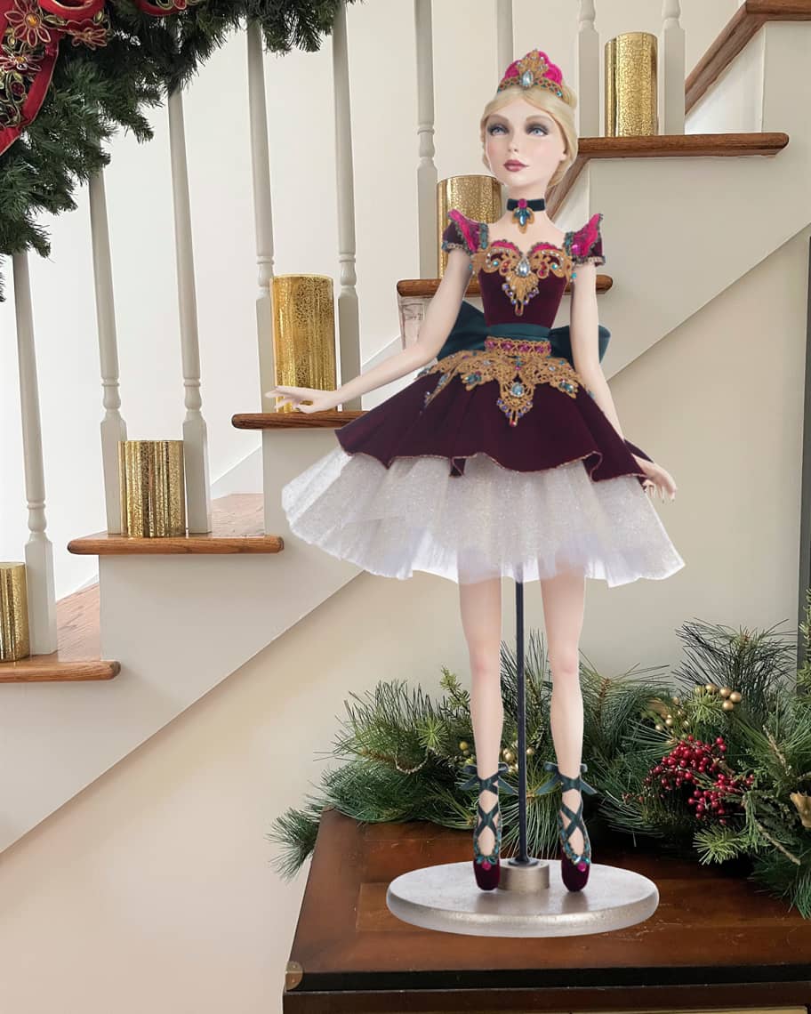 Katherine's Collection Sugar Plum Ballerina Standing Doll | Horchow