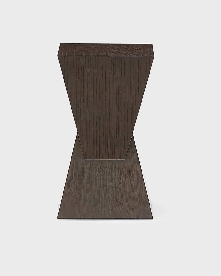 Image 3 of 5: Brevin Oak Accent Table 