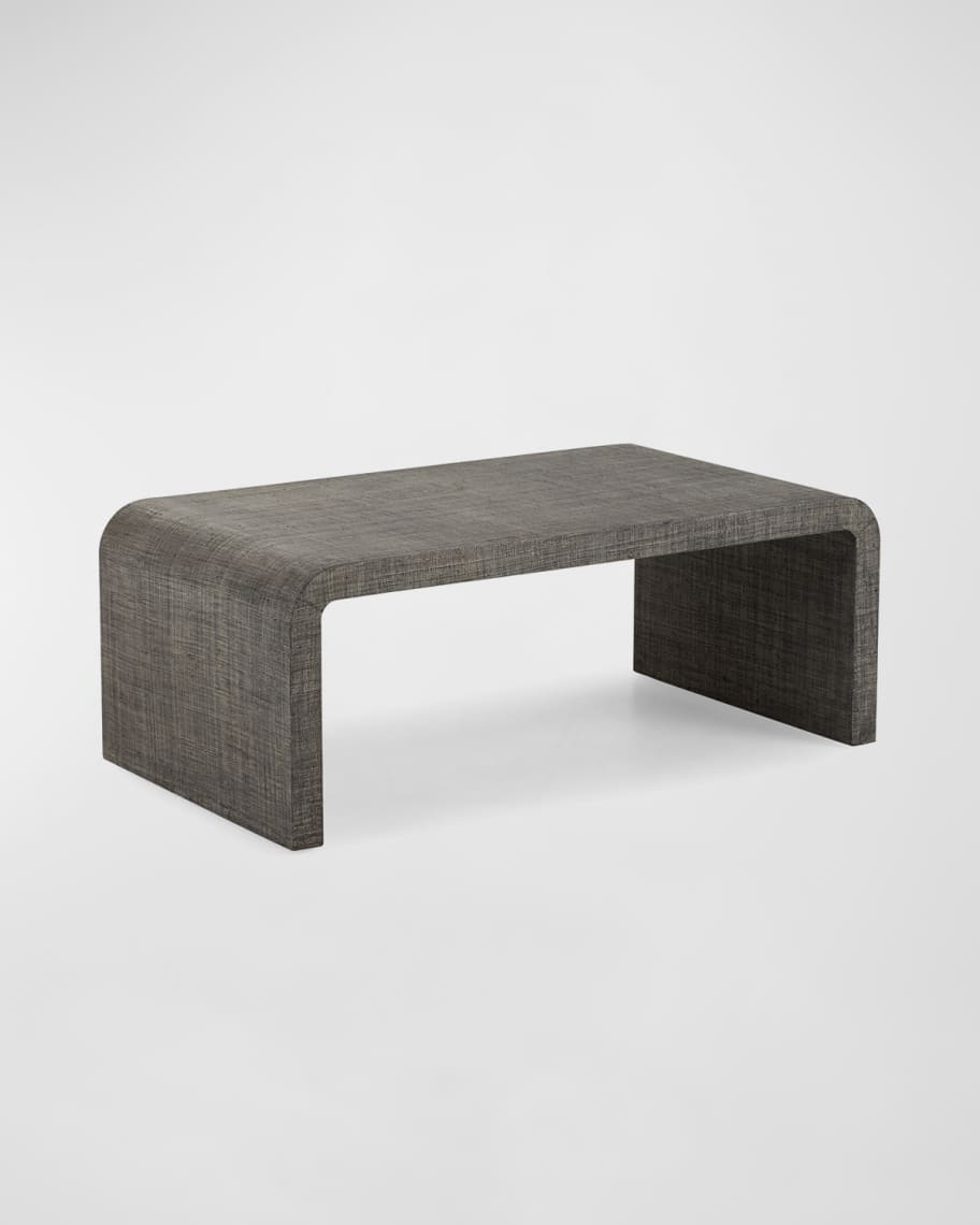 Image 3 of 8: Camila Waterfall Coffee Table 