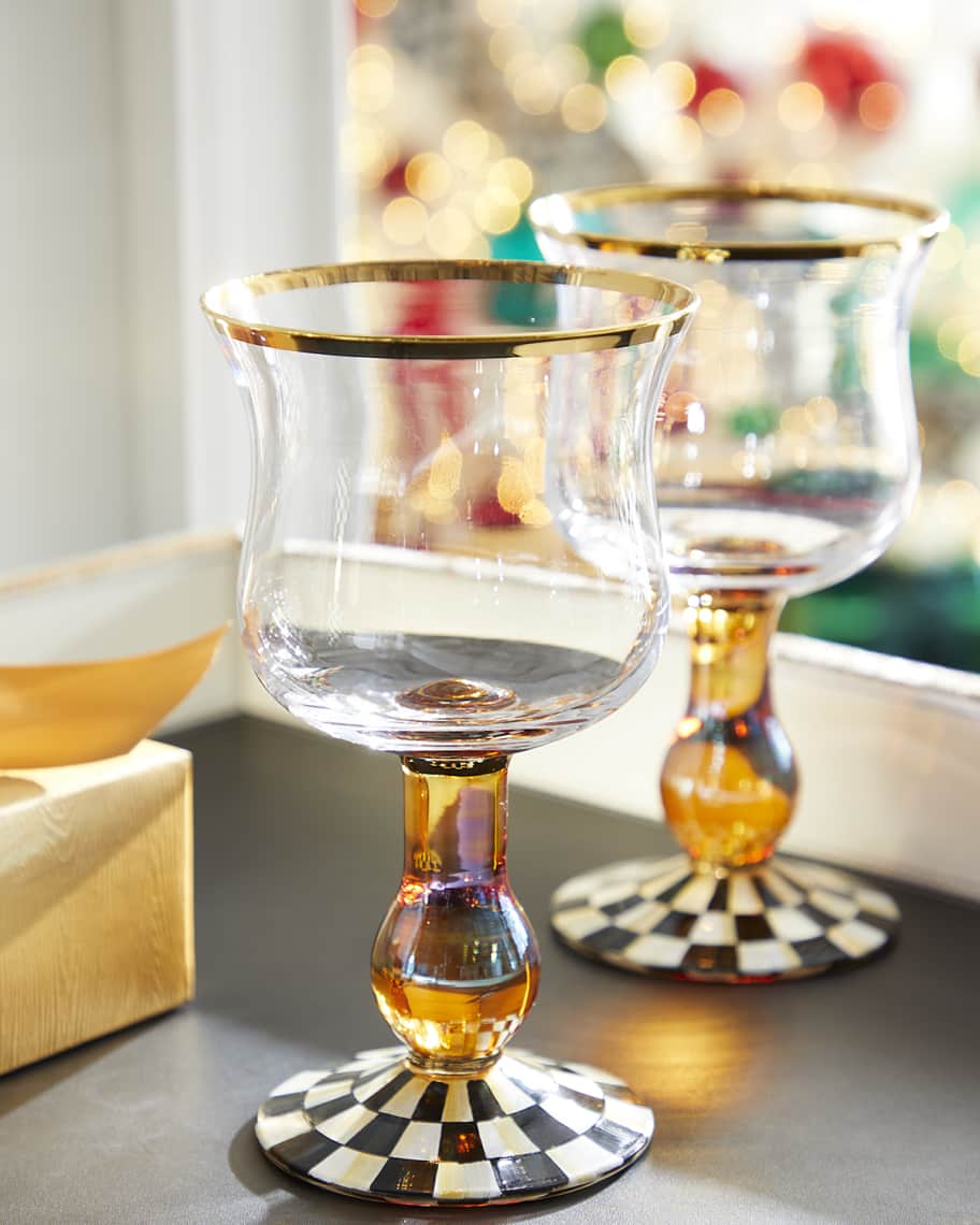 Blooming Wine Glass - Mackenzie-Childs