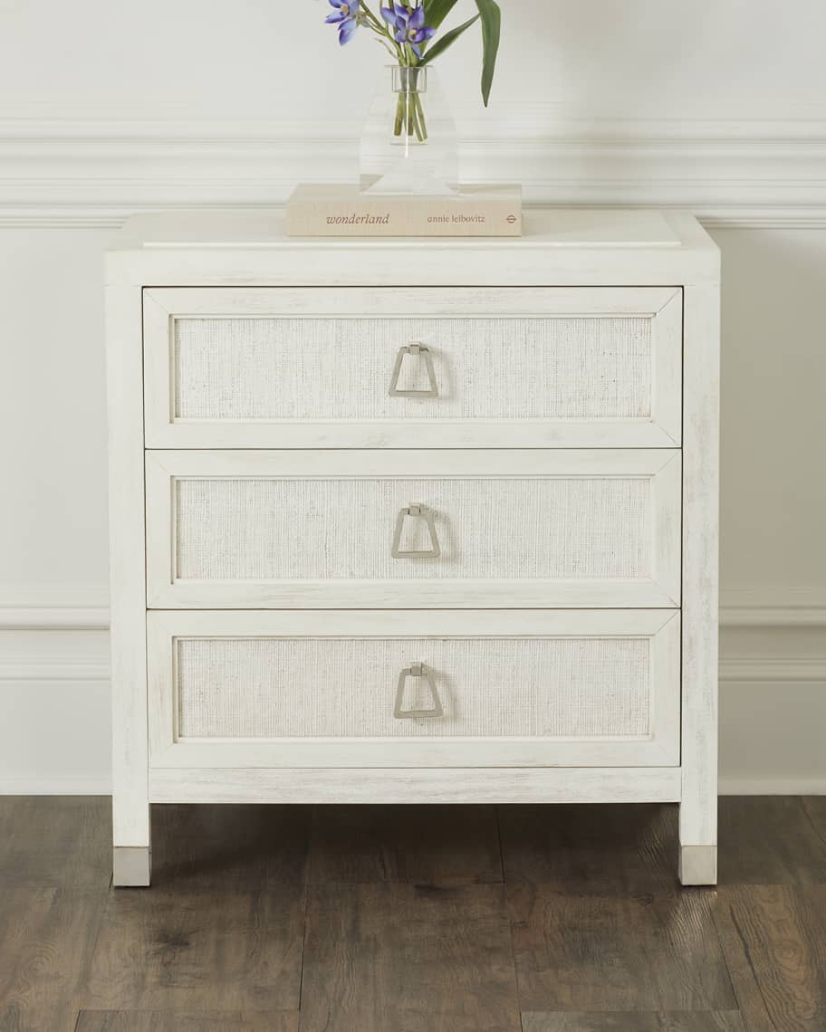 Image 1 of 6: Atlas 3-Drawer Nightstand