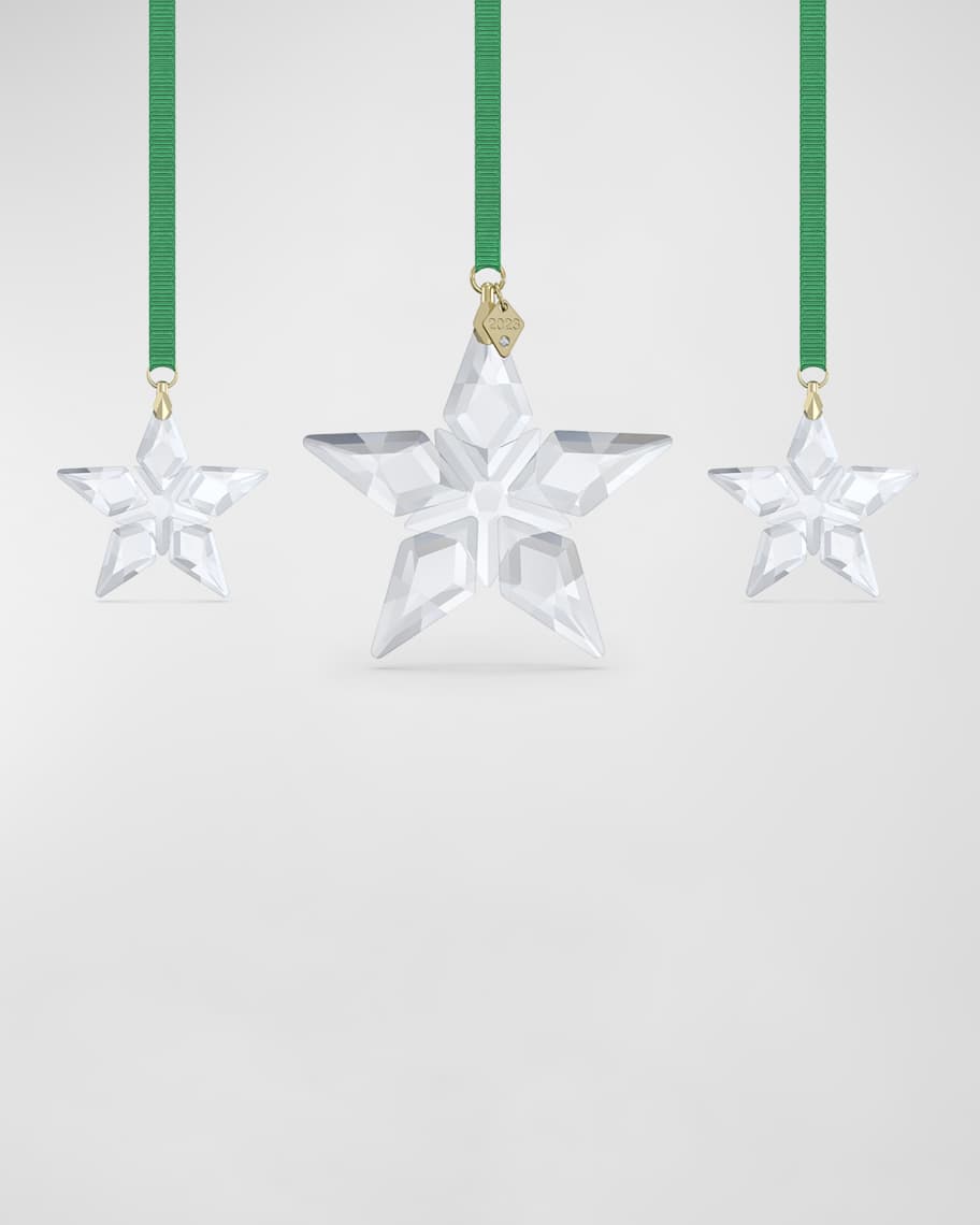 SWAROVSKI Annual Edition Christmas Ornament Set 2023 Horchow