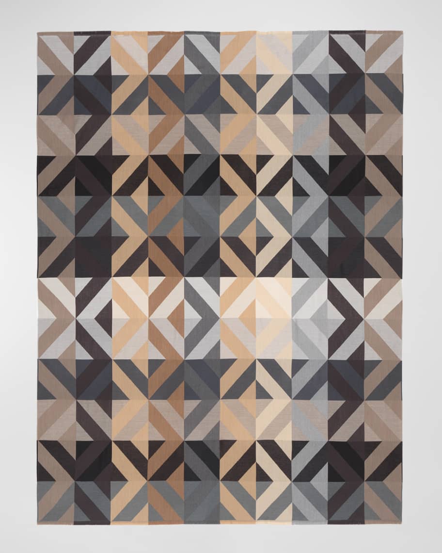 Image 2 of 2: Orlando Wool Throw, 59" x 79"