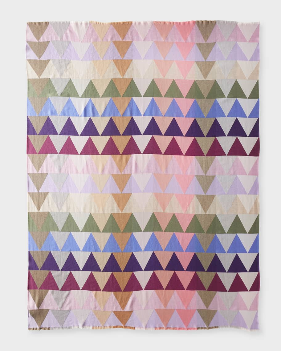 Image 3 of 4: Mexico Wool Throw, 59" x 79"