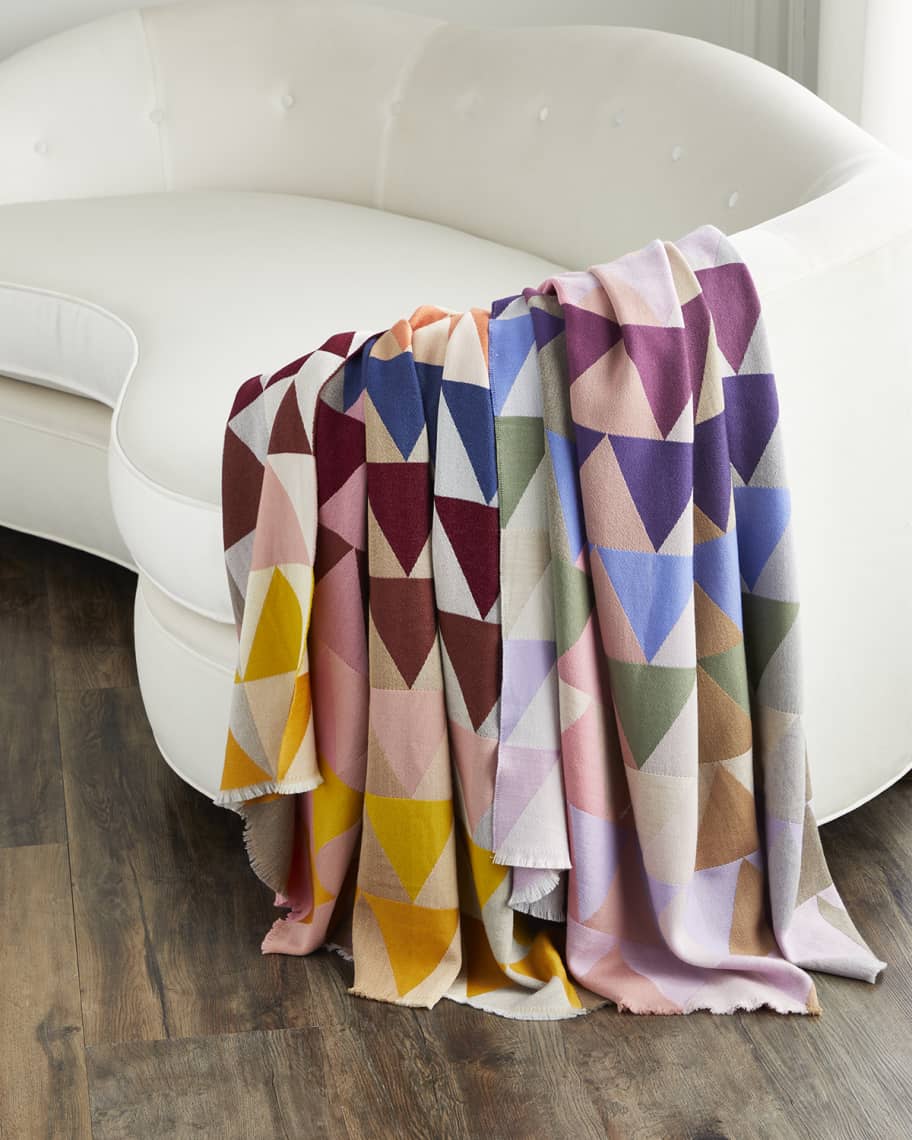Image 1 of 4: Mexico Wool Throw, 59" x 79"