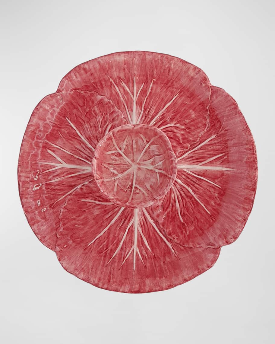 Image 1 of 1: Radicchio Chip and Dip Platter