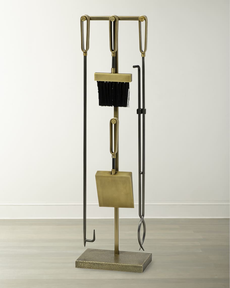 Image 1 of 1: Lancaster Fireplace Tools Set