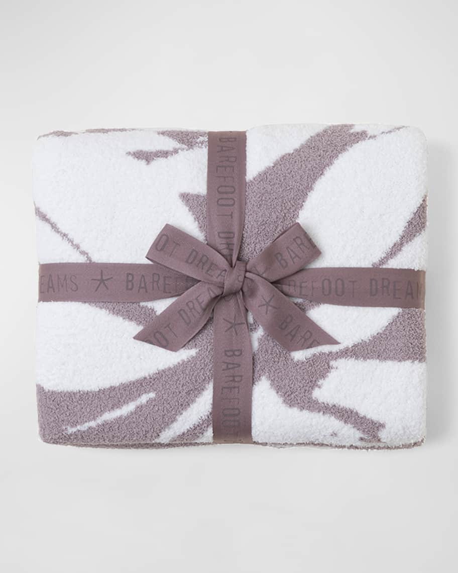 Barefoot Dreams CozyChic Petals Blanket Horchow