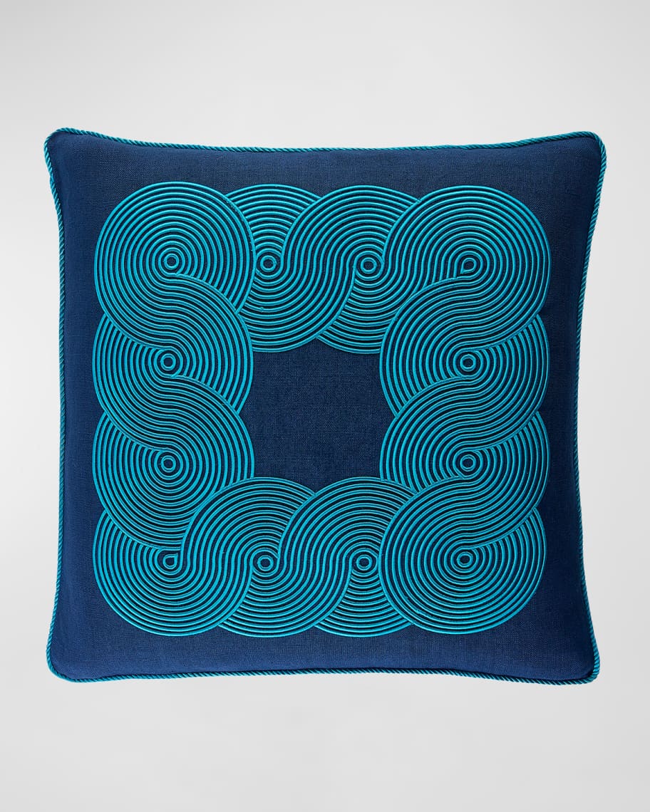 Jonathan Adler Pompidou Border Pillow 22 Square Horchow