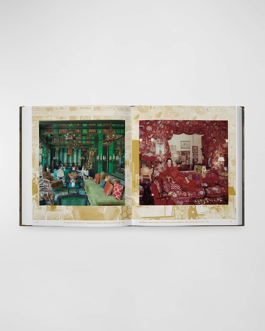 Image 3 of 4: "Maximalism Bold Bedazzled Gold and Tasseled Interiors" Book