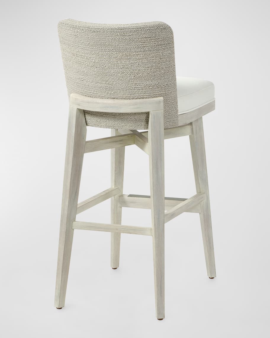 Image 2 of 2: Francis Barstool, 30" - White Wash