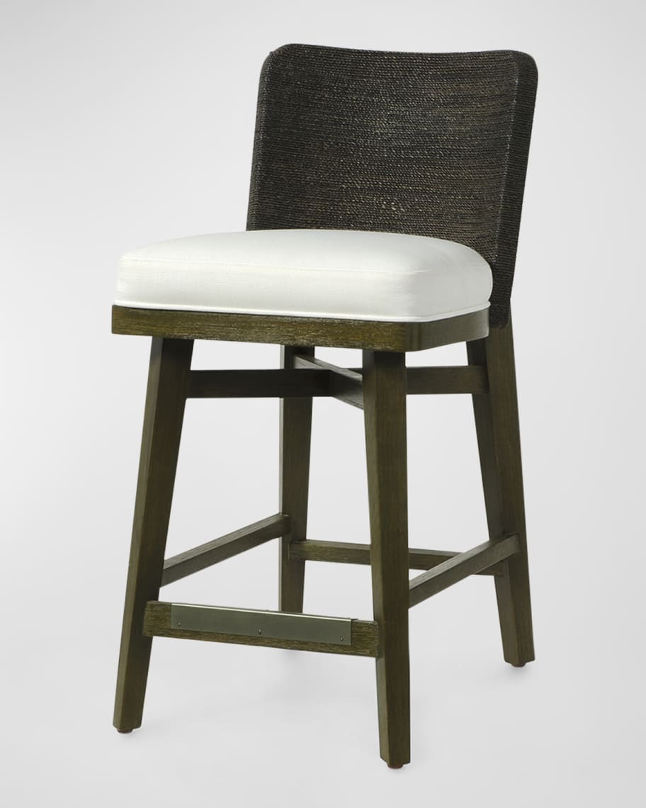Palecek fritz rope counter stool 2025