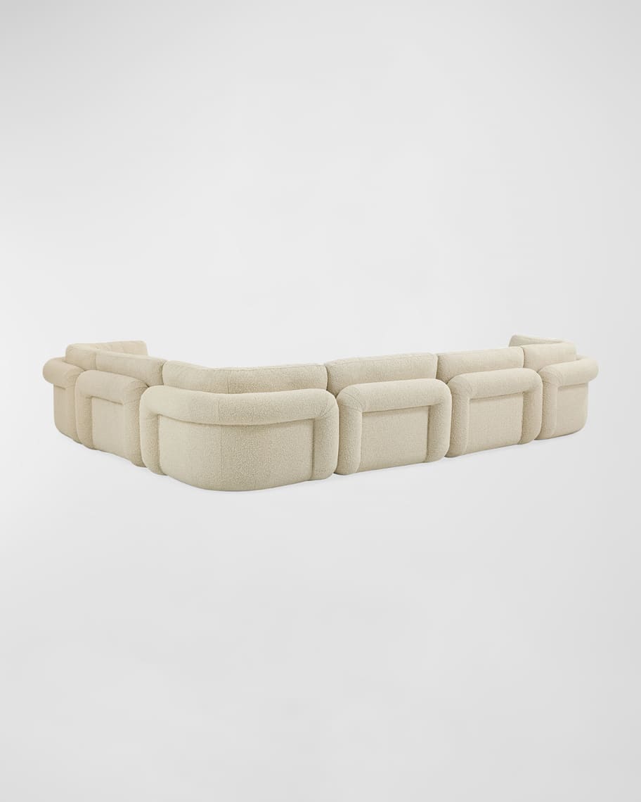 Image 2 of 5: Pompidou Modular 6-Piece Sectional